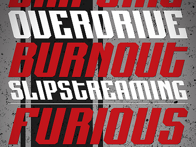 Furious furious letters type design typeface