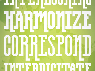Xyst letters type design typeface xyst