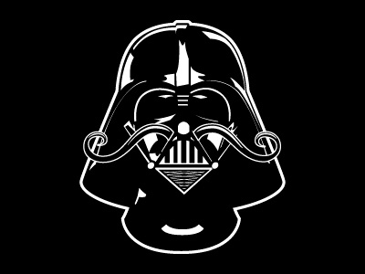 Vader Stache illustration stache star wars vector
