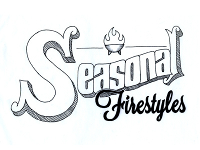 Seasonal Firestyles Round 2 icon illustration logo logo design