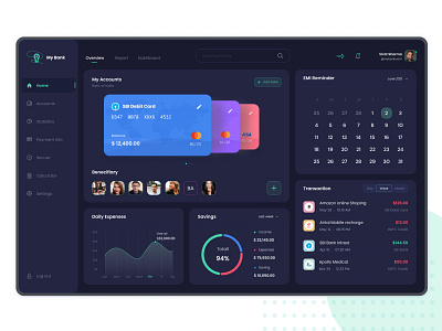 Dashboard UI Design branding design ux web