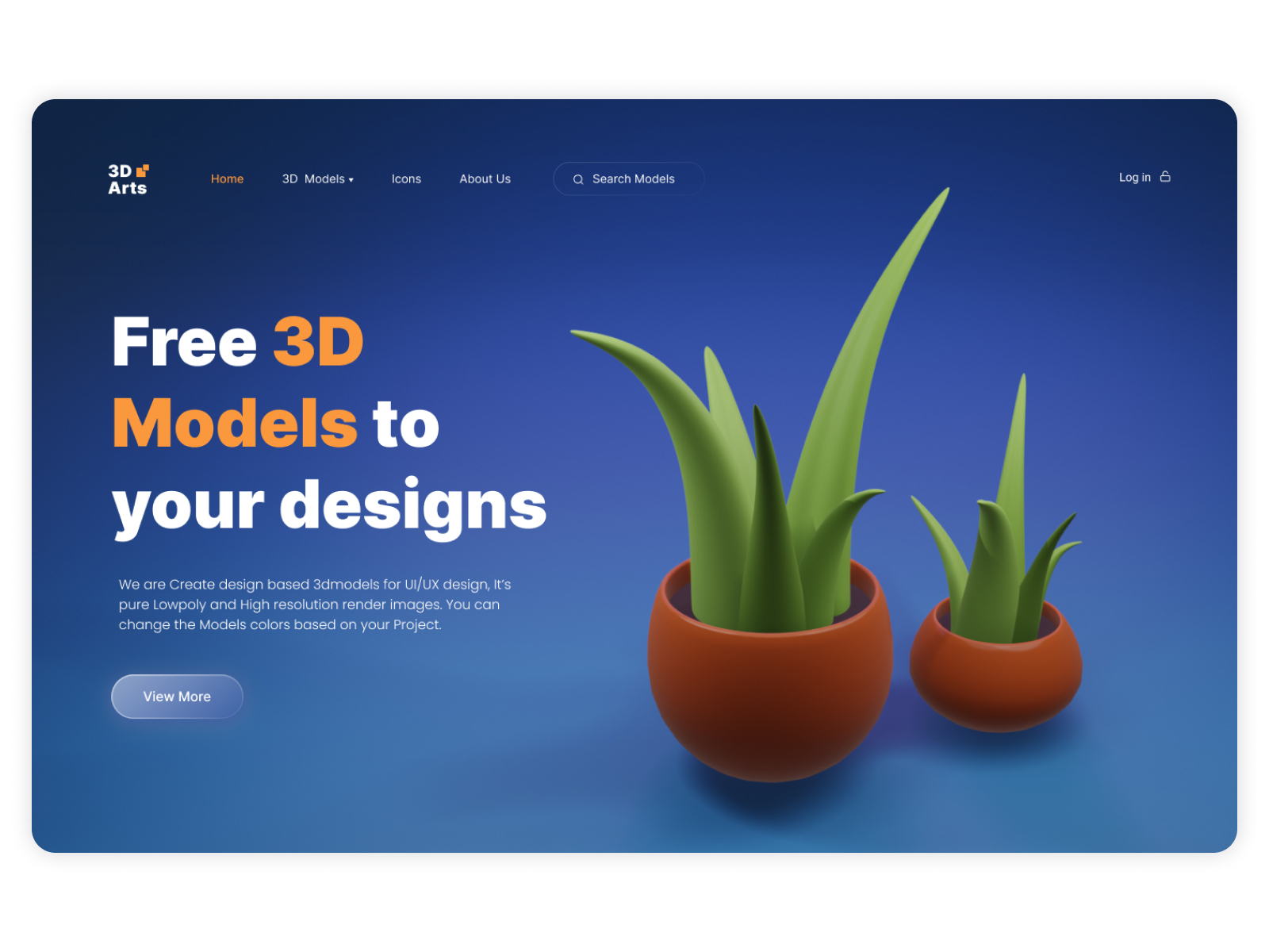 web-design-3dmodels-by-balamurugan-e-on-dribbble