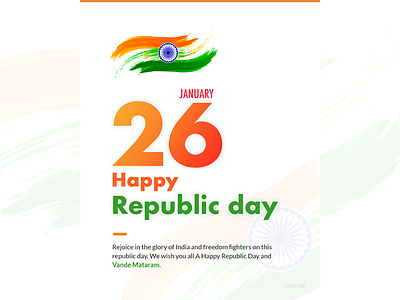 #happyrepublicday#mailerdesign_2020#india branding design