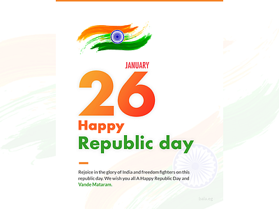 #happyrepublicday#mailerdesign_2020#india