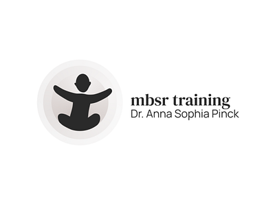 Mbsr Training Logo branding logo mark