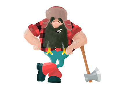 Lumberjack Illustration