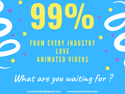Get your Animated Video now!! animate animation animation 2d animationdesign animationstudio animationvideo branding design gif illustration motion graphics studioscuttles vector