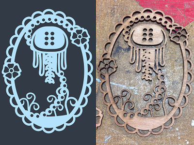 Jellyfish Laser Cut