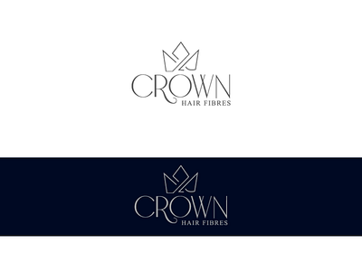 Crown hair fiber - Logo Design adobe adobe illustrator adobe photoshop ai creative design logo logo design