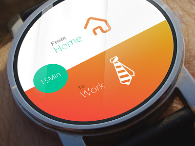 Green App android app design ui ux watch wearable
