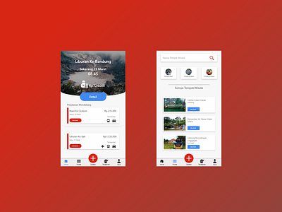 travel App Design