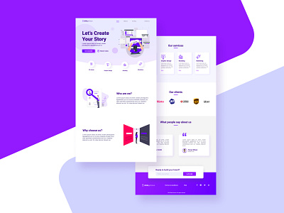 Daily UI #3 Landing Page