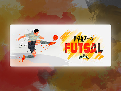 Futsal-Event cover design