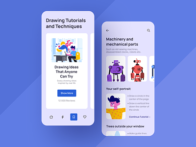 Drawing Application app application art branding character clean design figma flat graphic design icon illustration ios minimal mobile sketch typography ui ui design ux