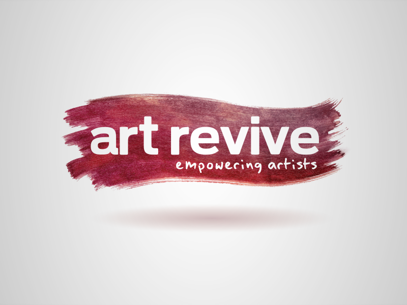 Art Revive Logo logo typography branding brand design art artists