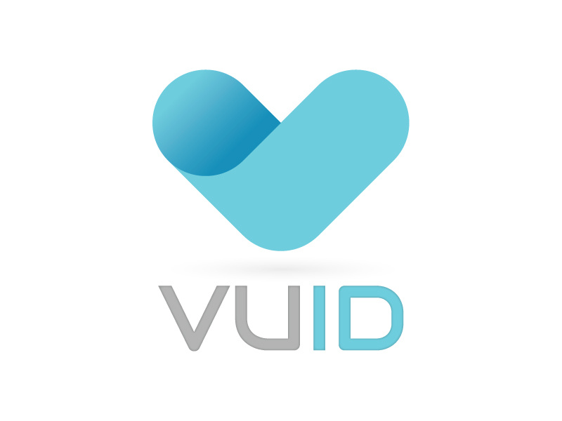 VUID Logo logo typography branding icon icons iconography brand type flat flat design
