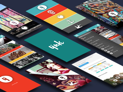 Ynk - Updated identity app branding design development graphic identity