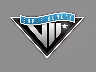 Super Sunday VII blue church gray tungsten