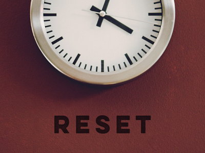 Reset church clock reset sermon series texture