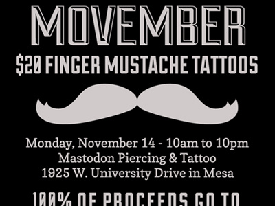 Movember Flyer