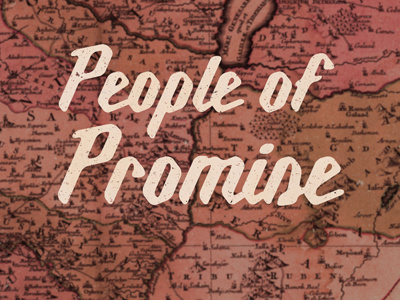 People Of Promise map millie spring church typography