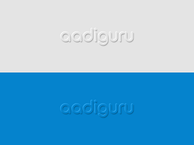 Neumorphism- Aadiguru Logo aadiguru adobexd branding branding and identity logo neon neumorphic neumorphism popular recents trending ui trends 2020 ui ux design user experience