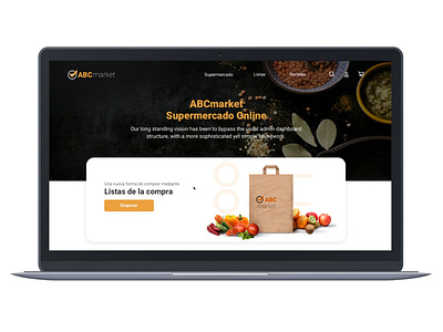 ABC market - home ecommerce market webdesign