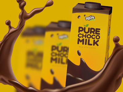 Pure Cholo Milk Package Design
