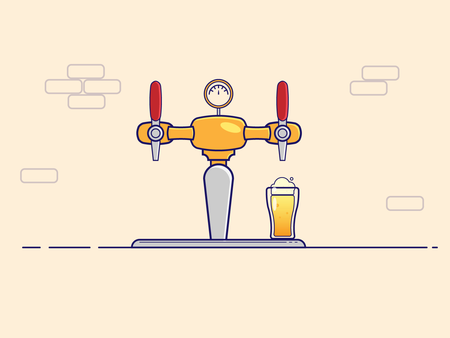 Beer Tap By Aashish Suthar On Dribbble   Beer Tap 