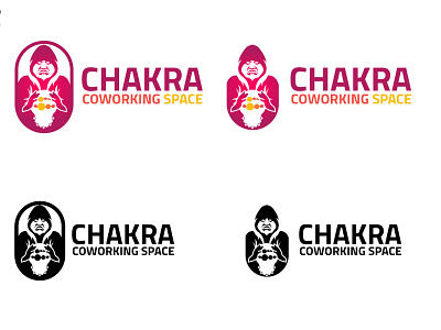 Seven Chakras app brand branding corporate coworking design energy identity logo magic seven vector wizard wizard of oz