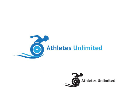 Athletes Unlimited athletes brand chair handicapped logo sports wheel