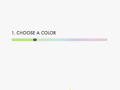 Simple hue slider