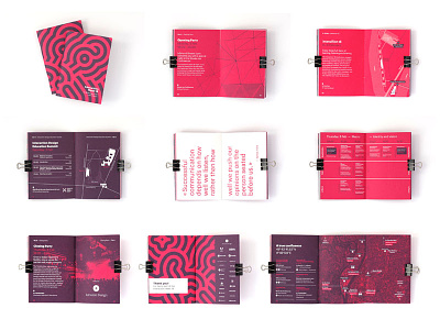 a booklet booklet branding brochure conference editorial interaction18 ixda lyon pink print