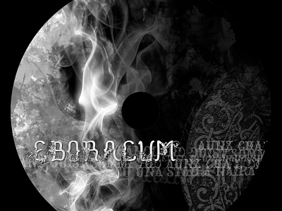 Eboracum Cd Label 01 alternative graphic design music