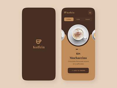 Coffee Shop App Concept app clean coffee concept delivery designer dribbble figma inspiration minimalist mobile mobile app mockup product design screen shop simple ui uiux design ux