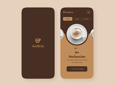 Coffee Shop App Concept