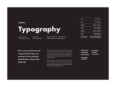 Style guide — typography brand guidelines editorial editorial design futura layout page spread style guide typeface