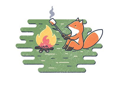 Campfire Fox
