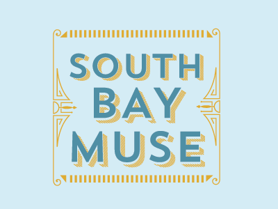 South Bay Muse Logo branding design logo