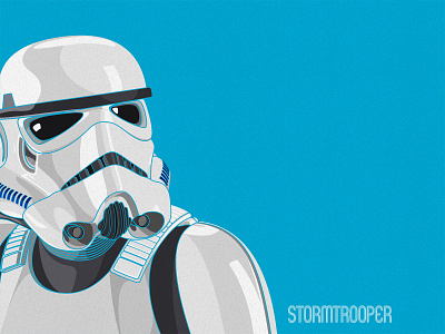 Stormtrooper 2d fanart illustration star wars starwars storm trooper stormtrooper vector vector art