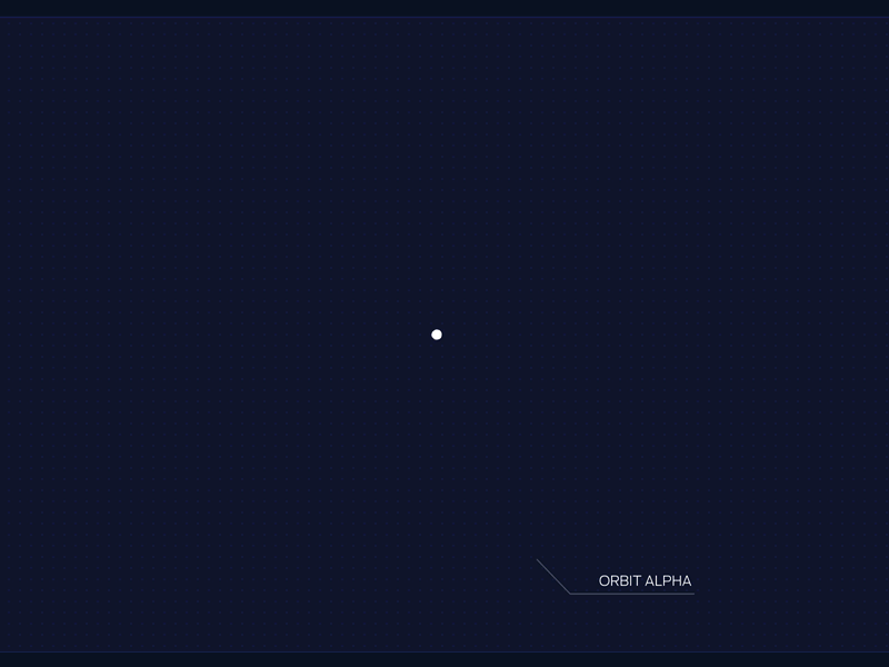 Orbit canvas javascript orbit particle