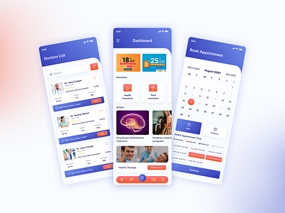 Doctor Dashboard App Design