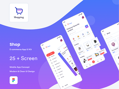 Shopping app design