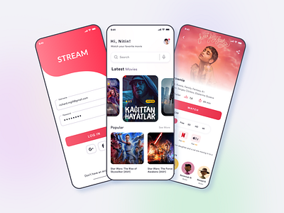 Movie App Design