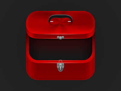 FixUp App Icon app icon ios iphone red toolbox
