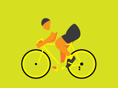 Color Bike bike color gif groovy illustrator line options simple