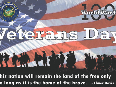 2018 Veterans Day Graphic design graphic design social media graphic vector