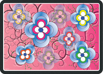Flowers design graphic design illistrator vector