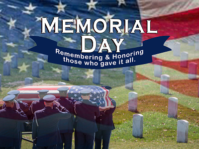 2019 Memorial Day Graphic design graphic design photography poster social media graphic
