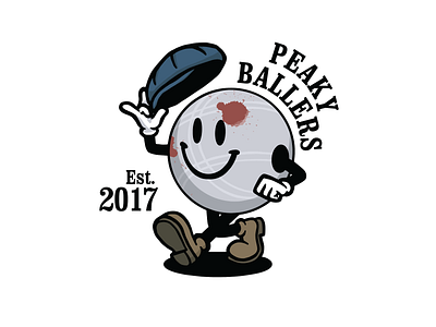 Peaky Ballers Pétanque Club Logo